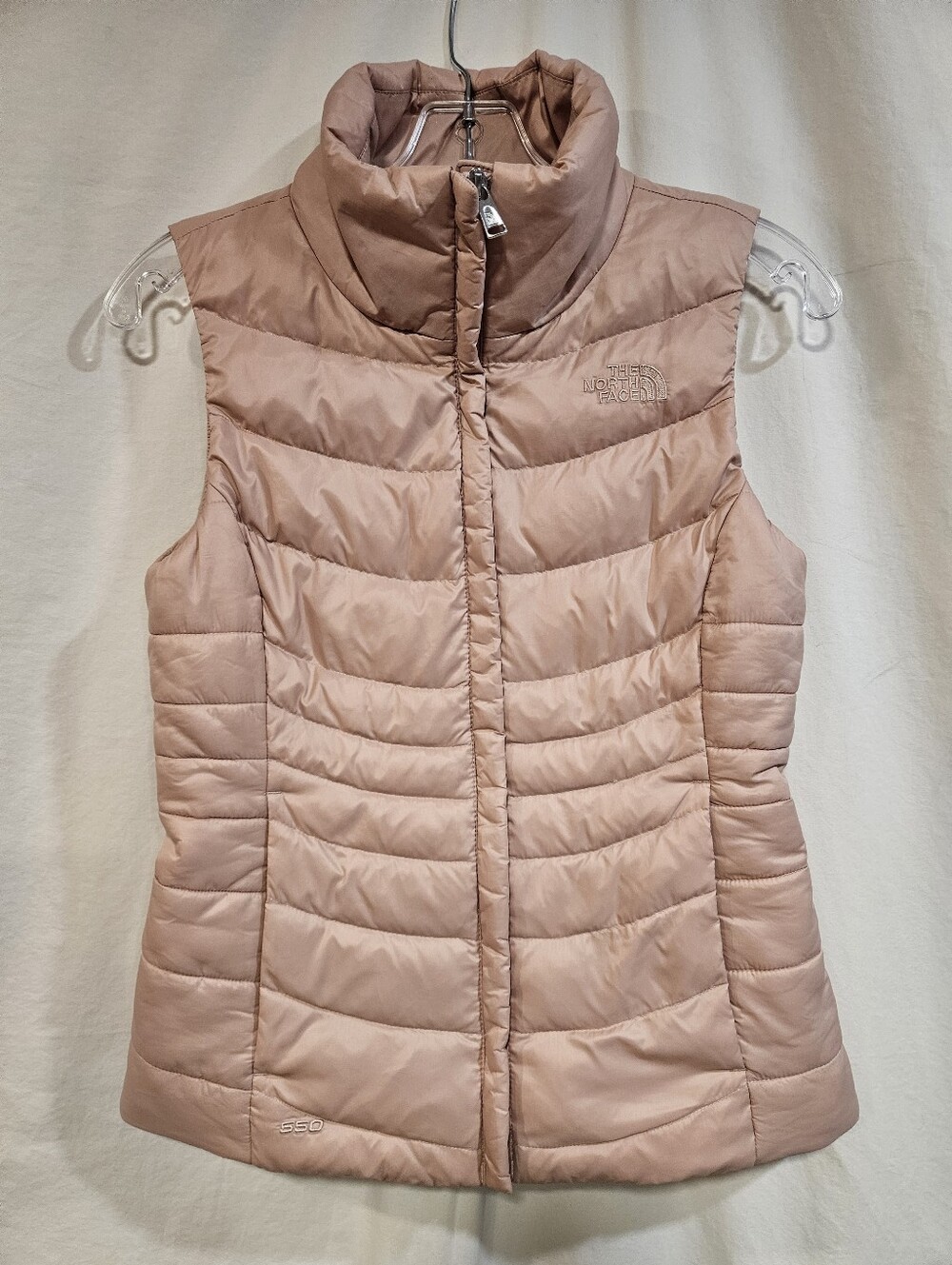 The North Face Women's Puffy Vest in Dusty Rose